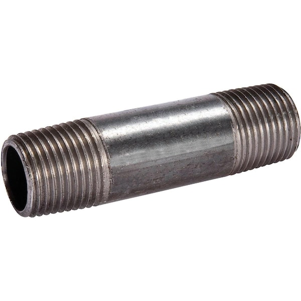 Southland 3/4 In. x 12 In. Schedule 40 Steel Black Iron Nipple 20516 - main